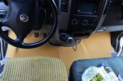 Ворсовые коврики на Volkswagen Crafter I 2006&nbsp;-&nbsp;2017 в Тамбове