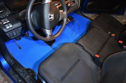 Ворсовые коврики на Honda FR-V 2004&nbsp;-&nbsp;2009 в Тамбове