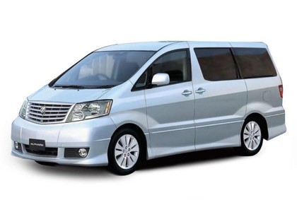 Ворсовые коврики на Toyota Alphard (H10) 2002&nbsp;-&nbsp;2008 в Тамбове