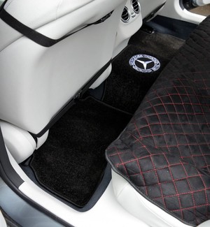 Ворсовые коврики на Mercedes C (W205) 2014&nbsp;-&nbsp;2023 в Тамбове