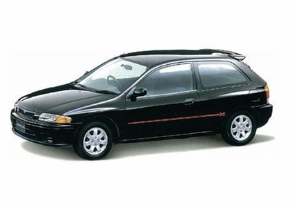 Ворсовые коврики на Mazda Familia (BH) 1994&nbsp;-&nbsp;1999 в Тамбове