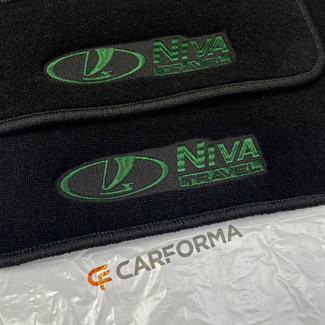 Ворсовые коврики на Lada (ВАЗ) Niva Travel 2020&nbsp;-&nbsp;2026 в Тамбове