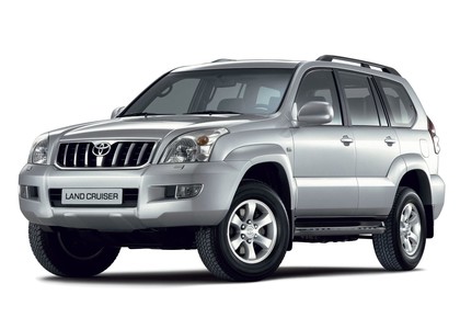 Ворсовые коврики на Toyota Land Cruiser Prado 120 2002&nbsp;-&nbsp;2009 в Тамбове