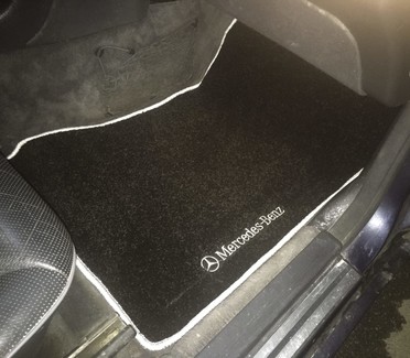 Ворсовые коврики на Mercedes E (W210) 1995&nbsp;-&nbsp;2002 в Тамбове