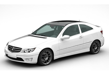Ворсовые коврики на Mercedes CLC (CL203) 2008&nbsp;-&nbsp;2011 в Тамбове