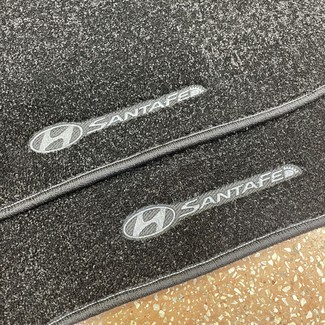 Ворсовые коврики на Hyundai Santa Fe IV рестайлинг 2020&nbsp;-&nbsp;2026 в Тамбове