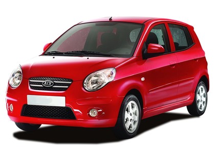 Ворсовые коврики на KIA Picanto I 2004&nbsp;-&nbsp;2011 в Тамбове