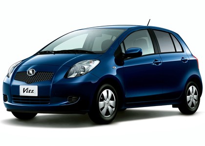 Ворсовые коврики на Toyota Vitz II 2005&nbsp;-&nbsp;2010 в Тамбове