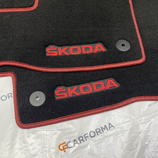 Ворсовые коврики на Skoda Praktik 2006&nbsp;-&nbsp;2015 в Тамбове