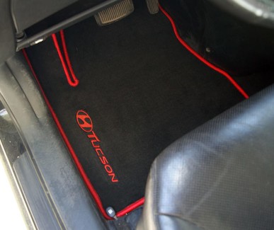 Ворсовые коврики на Hyundai Tucson I 2004&nbsp;-&nbsp;2010 в Тамбове