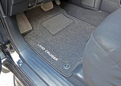 Ворсовые коврики на Toyota Land Cruiser Prado 150 2009&nbsp;-&nbsp;2023 в Тамбове