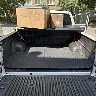 Ворсовые коврики на Toyota Hilux VII 2008&nbsp;-&nbsp;2015 в Тамбове