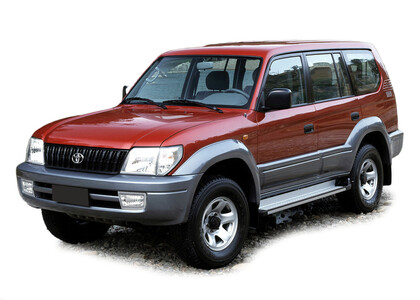 Ворсовые коврики на Toyota Land Cruiser Prado 95 1996&nbsp;-&nbsp;2002 в Тамбове
