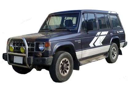 Ворсовые коврики на Hyundai Galloper I 1991&nbsp;-&nbsp;1997 в Тамбове