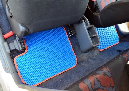 Ворсовые коврики на Mitsubishi Pajero Mini II 1998&nbsp;-&nbsp;2012 в Тамбове