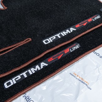 Ворсовые коврики на KIA Optima II 2016&nbsp;-&nbsp;2020 в Тамбове