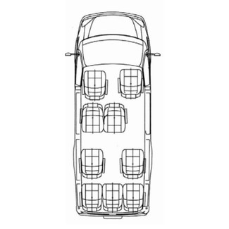Ворсовые коврики на ГАЗ ГАЗель бизнес 9 мест 2020&nbsp;-&nbsp;2026 в Тамбове
